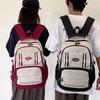 Contrast Color Student Schoolbag Women Large Capacity Backpack Men Computer Backpack