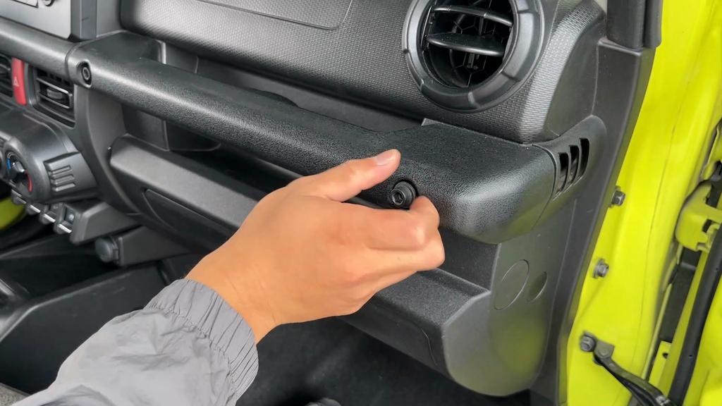 For Suzuki Jimny 2019 Up Car Co-pilot Handle Expand Storage Box Organizer Container Interior Stowing Tidying Accessories