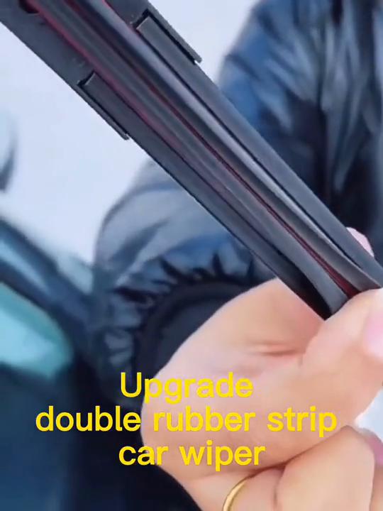 For VW PASSAT B5 B6 B7 B8 CC Double Rubble Car Wiper Accessories Auto Parts Cleaning Windshield Windscreen Frameless