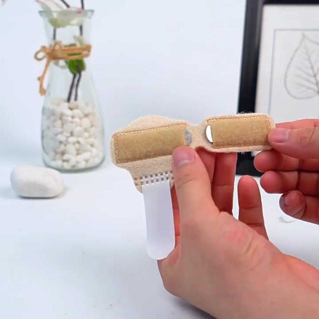 Toe Splint Straightener For Hammer Toe Corrector Crooked Toe Claw Toe Stabilizer Support Brace Wrap
