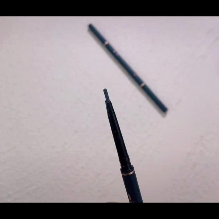 Double Head Eyebrow Pencil Waterproof Natural Three-dimensional Smooth Triangle Eyebrow Pencil Does Not Remove Makeup Lasting Women Makeup Cosmetics