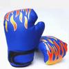 Kids Boxing Gloves Children Punch PU Leather Portable Exercise Mitts Boys Girls Train Glove Hand Protector Black