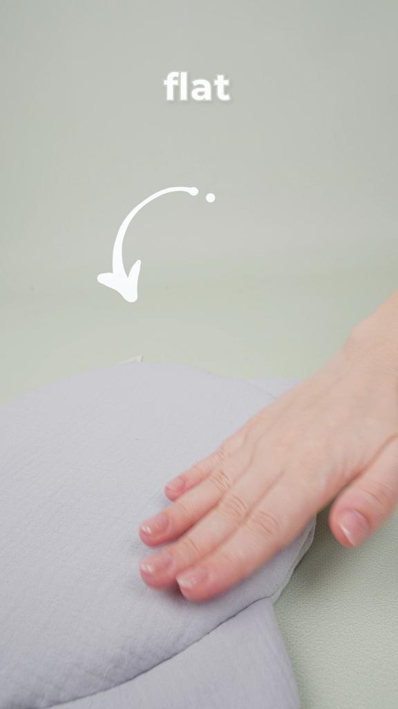 Муслиновая подушка «Мишка Тедди» серая