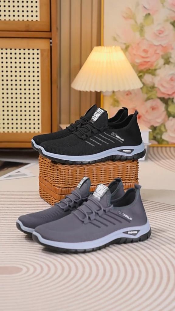 Shoes Women, Fly Woven Breathable Couple Models Casual Shoes, Versatile Soft Sole Lightweight Sports Shoes